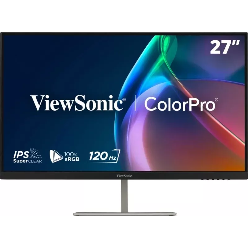ViewSonic VP2766-2K 27 inch QHD IPS profesionālais monitors ar USB-C 65W, KVM, aparatūras kalibrāciju