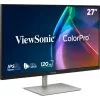 ViewSonic VP2766-2K 27 inch QHD IPS profesionālais monitors ar USB-C 65W, KVM, aparatūras kalibrāciju