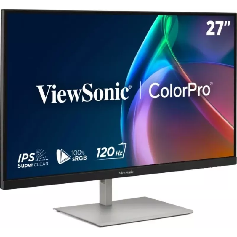 ViewSonic VP2766-2K 27 inch QHD IPS profesionālais monitors ar USB-C 65W, KVM, aparatūras kalibrāciju