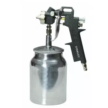 STANLEY 151093XSTN krāsas smidzināšanas pistole ar sūkšanas padevi, 1.4 mm sprausla un 1000 ml apakšējā tvertne