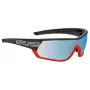 Salice 016RWX RWX fotohromiskās riteņbraukšanas brilles Melnas/Sarkanas ar rezerves dzidru lēcu