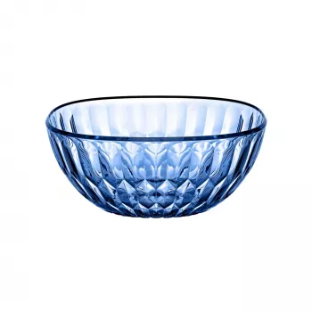 Guzzini Vanity pasniegšanas bļoda 30 cm džinsa zilā krāsā