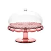 Guzzini Vanity kūku statīvs ar kupolu, mauve, 30 cm