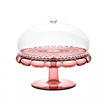 Guzzini Vanity kūku statīvs ar kupolu, mauve, 30 cm