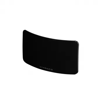 Vivanco VVTVANTMCIRCLE iekštelpu DVB-T/T2 antena ar 28 dB pastiprinājumu, LTE/4G/5G filtru, DAB/DAB+ atbalstu, melna
