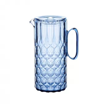 Guzzini VANITY Karafe ar vāku Denim Blue 1.75L SAN plastmasa bez BPA, piemērota trauku mazgājamai mašīnai