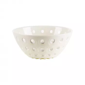 Guzzini Le Murrine Pasniegšanas bļoda 25 cm Pērļu/Balta/Pērļu