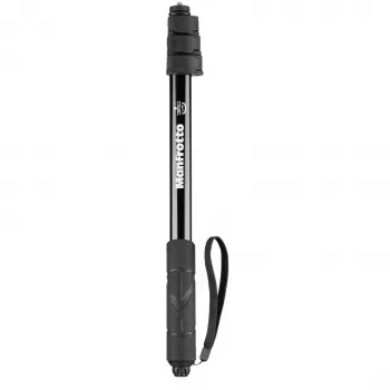 Manfrotto MPOLEVR Alumīnija pagarinājuma stabs 360° un darbības kamerām, 4 sekcijas, 66-200 cm, melns