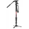 Manfrotto Element MII video monopods ar 400 Series šķidruma galvu, alumīnijs (MVMELMIIA4LIVE)