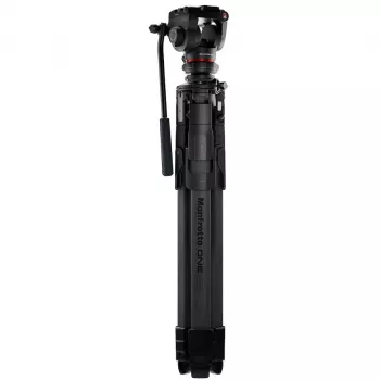 Manfrotto ONE oglekļa šķiedras statīva komplekts ar 500X šķidruma galvu (MKONEC-500X)