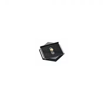 Manfrotto 030ARCH-14 Alumīnija arhīva montāžas plāksne, 1/4 inch-20 skrūve, melna, 75x75mm