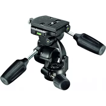 Manfrotto 808RC4 3-virzienu panorāmas/slīpuma galva ar RC4 ātrās fiksācijas sistēmu
