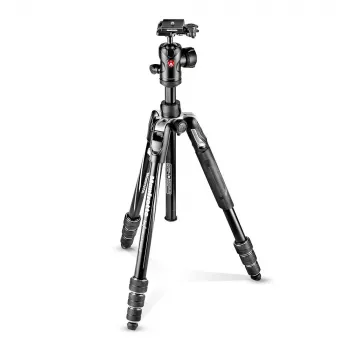 Manfrotto MKBFRTA4BK-BH Befree Advanced ceļojumu statīvs ar lodveida galvu, melns