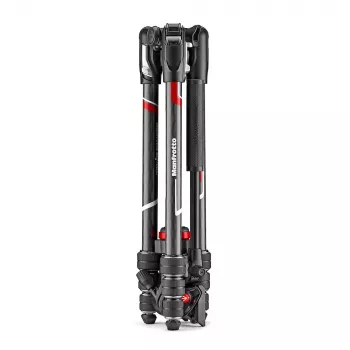 Manfrotto MVKBFRTC-LIVE oglekļa šķiedras video statīva komplekts ar Befree Live šķidruma galvu