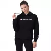 Champion Legacy sieviešu kapuces sporta krekls melns 117529 KK001 L