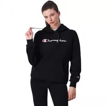 Champion Legacy sieviešu kapuces sporta krekls melns 117529 KK001 L