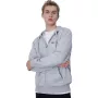 Vīriešu Champion pilna rāvējslēdzēja kapuce Grey Melange 220260 EM021 M