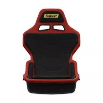 Sabelt SRP-1 Sim Racing sēdeklis, stiklplasta korpuss, Formula dizains, polsterēts - Racing Black
