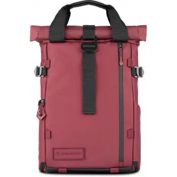 Kompakta ikdienas mugursoma Wandrd PRVKE 15L, Rhone Burgundy (PK15-RB-PB-4)