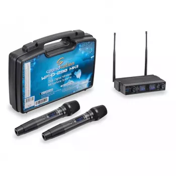 Soundsation WFD-290HHMKII A2 Divu kanālu digitālā UHF bezvadu mikrofonu sistēma