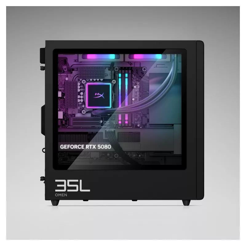 HP HyperX OMEN galddators spēlēm GT18-0171ng (Intel Core i7-14700K, 32GB DDR5, 1TB SSD, NVIDIA GeForce RTX 5080, Windows 11 Home)