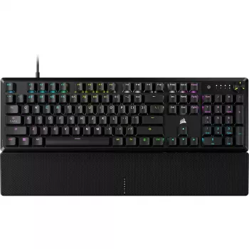 Corsair K70 Core mehāniskā spēļu tastatūra - Corsair MLX Red slēdži, per-taustiņu RGB fona apgaismojums, alumīnija rāmis, vadu