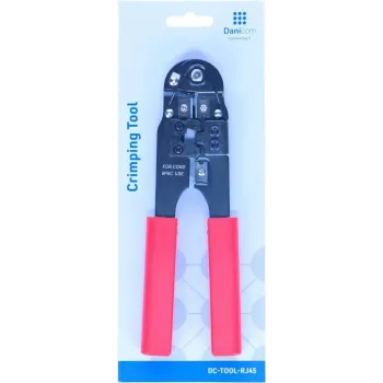 DSIT DC-TOOL-RJ45 RJ45 gofrēšanas instruments ar kabeļa griezēju un stiepļu noņēmēju