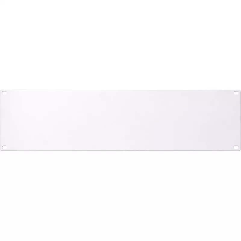 DSIT 19 inch Rack aizpildījuma panelis 3U Balts DS-Blind3-W