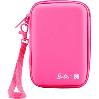Kodak x Barbie EVA futrālis ar noņemamu siksniņu un sietveida kabatiņu Printomatic un Step Slim, rozā krāsā (RODBCEPK)
