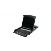 IOGEAR GCL1800 17 inch LCD KVM kombinētā konsole - 8 portu VGA USB PS/2, 1U statīvs