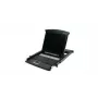 IOGEAR GCL1800 17 inch LCD KVM kombinētā konsole - 8 portu VGA USB PS/2, 1U statīvs