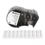 BRADY FreezerBondz B-490 poliestera etiķetes BMP21-PLUS, M210, M211 - 19,05 mm x 6,4 m, baltas, pastāvīga akrila līme, termopārnese, kriogēnām un laboratorijas vajadzībām