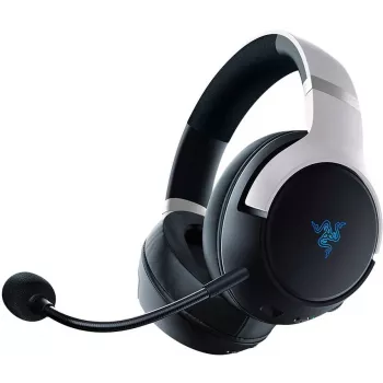 Razer Kaira Pro bezvadu spēļu austiņas PlayStation - baltas