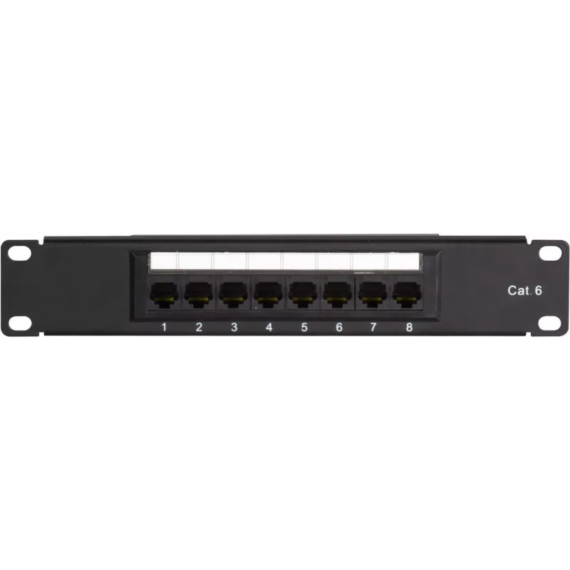 DSIT DS-10Patch6-8UTP 10 collu 8 portu UTP CAT 6 sadales panelis