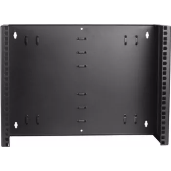 DSIT 8U 19 collu sienas stiprinājuma fiksēts rāmis, 180 mm dziļums, melns (DS-WMB8-S)