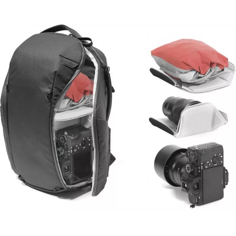 Peak Design Everyday Backpack Zip 15L Melns BEDBZ-15-BK-2