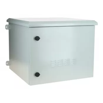 DSIT DS6609-OUT 19 inch āra sienas stiprinājuma serveru skapis 9U IP55 600x450x500mm gaiši pelēks