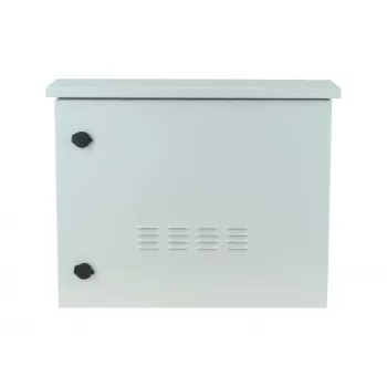 DSIT DS6609-OUT 19 inch āra sienas stiprinājuma serveru skapis 9U IP55 600x450x500mm gaiši pelēks