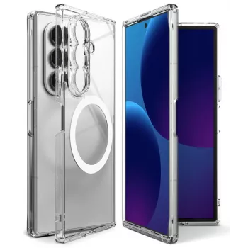 Ringke Fusion Magnetic MagSafe maciņš Samsung Galaxy Z Fold 8 Ultra - caurspīdīgs