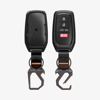 SPIGEN TK100 Toyota atslēgas futrālis melns
