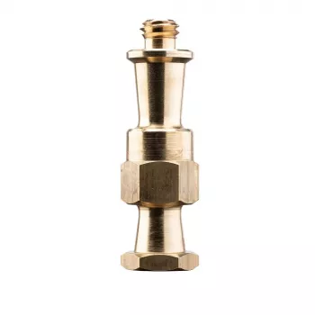 Manfrotto Double Stud Adapter Super Clamp 035 sērijai, 3/8 inch-16 vītne, misiņš, 60mm