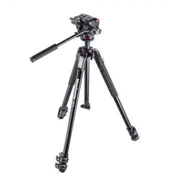 Manfrotto MK190X3-2W Alumīnija statīvs ar XPRO šķidruma galvu