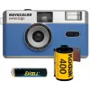 Novocolor Swiss+Go 35mm filmu kamera, zila (SWI401610)
