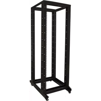 DSIT 42U 19 inch brīvi stāvošs skapis ar riteņiem 600x800x2055 mm melns (DS-RR6837)