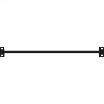 DSIT DS-FO96 19 inch universāls fiksēts plaukts 1U, regulējams dziļums 710-950 mm, melns