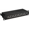 DSIT DS-10Patch6a-12STP 10 collu 12 portu STP CAT 6a sadales panelis