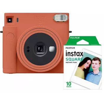 Fujifilm Instax Square SQ1 momentfotokamera, terakotas oranža, ar filmiņu (70100148679)
