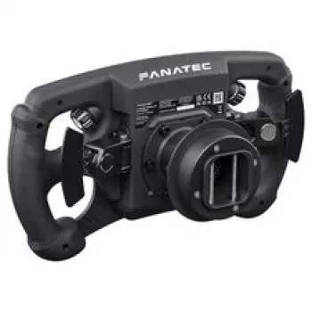 Fanatec ClubSport Formula V3 stūre, 290mm, 2.7 inch OLED displejs, RGB RevLED, magnētiskās pārslēgšanas sviras, oglekļa šķiedra, Alcantara, melna