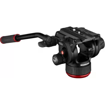 Manfrotto MVH504XAH 504X statīva galva, alumīnijs, melna