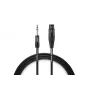 Warm Audio Premium Series XLR Female līdz 6,35 mm TRS Male kabelis 0,9 m melns